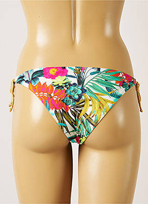 Maudymosi kelnaitės gėlių raštas bikini mėlyna BANANA MOON moteris