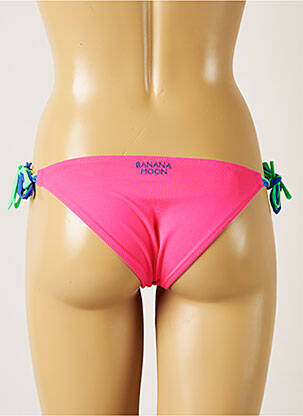 Maudymosi kelnaitės mikropluoštai bikini rožinė BANANA MOON moteris