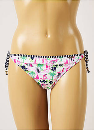 Maudymosi kelnaitės fantazijos raštas bikini rožinė BANANA MOON moteris