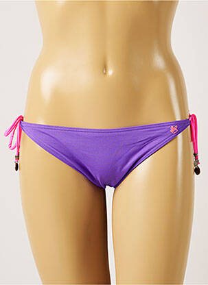 Maudymosi kelnaitės mikropluoštai bikini violetinis BANANA MOON moteris