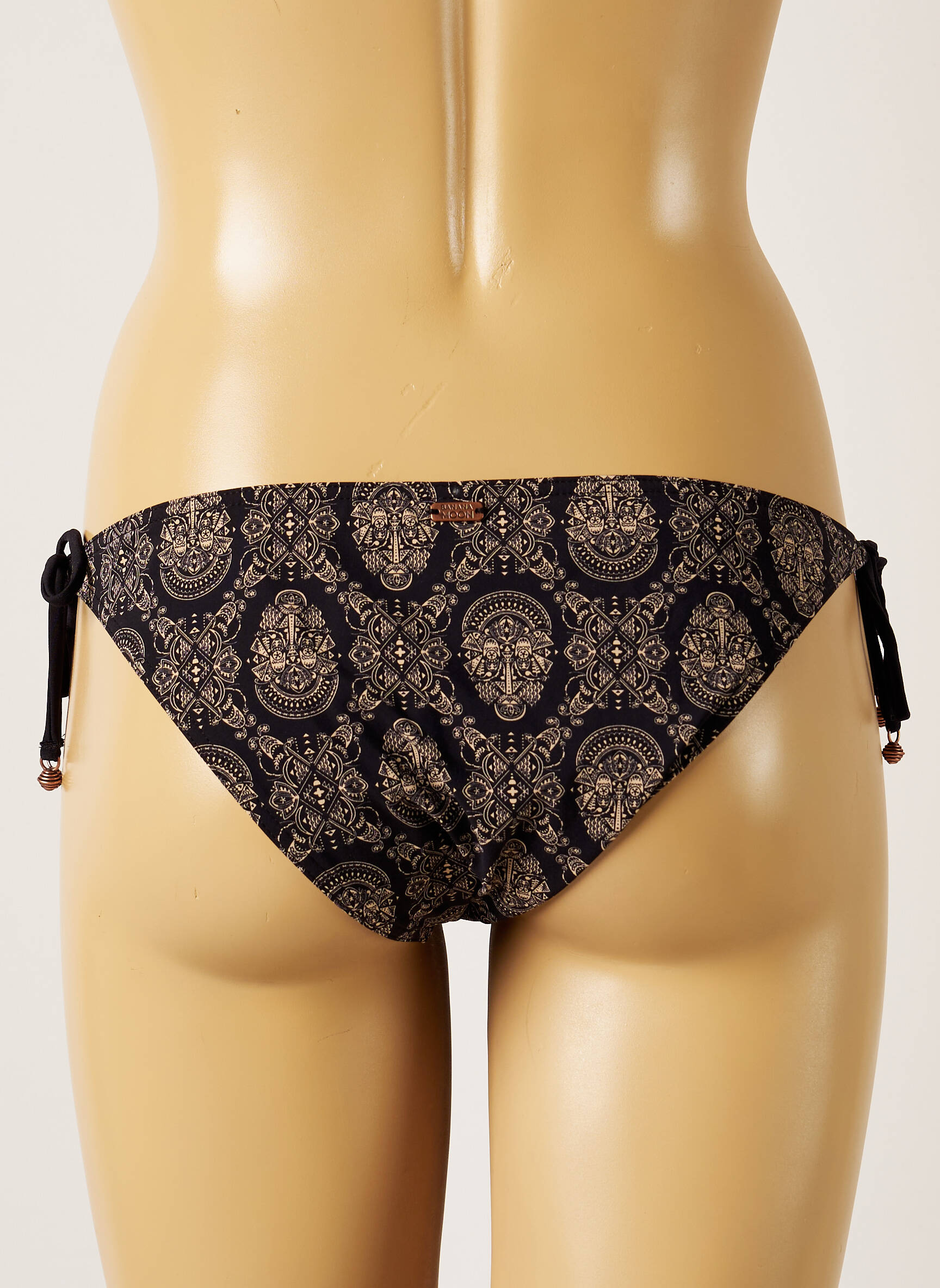 Maudymosi kelnaitės fantazijos raštas bikini juodas BANANA MOON moteris