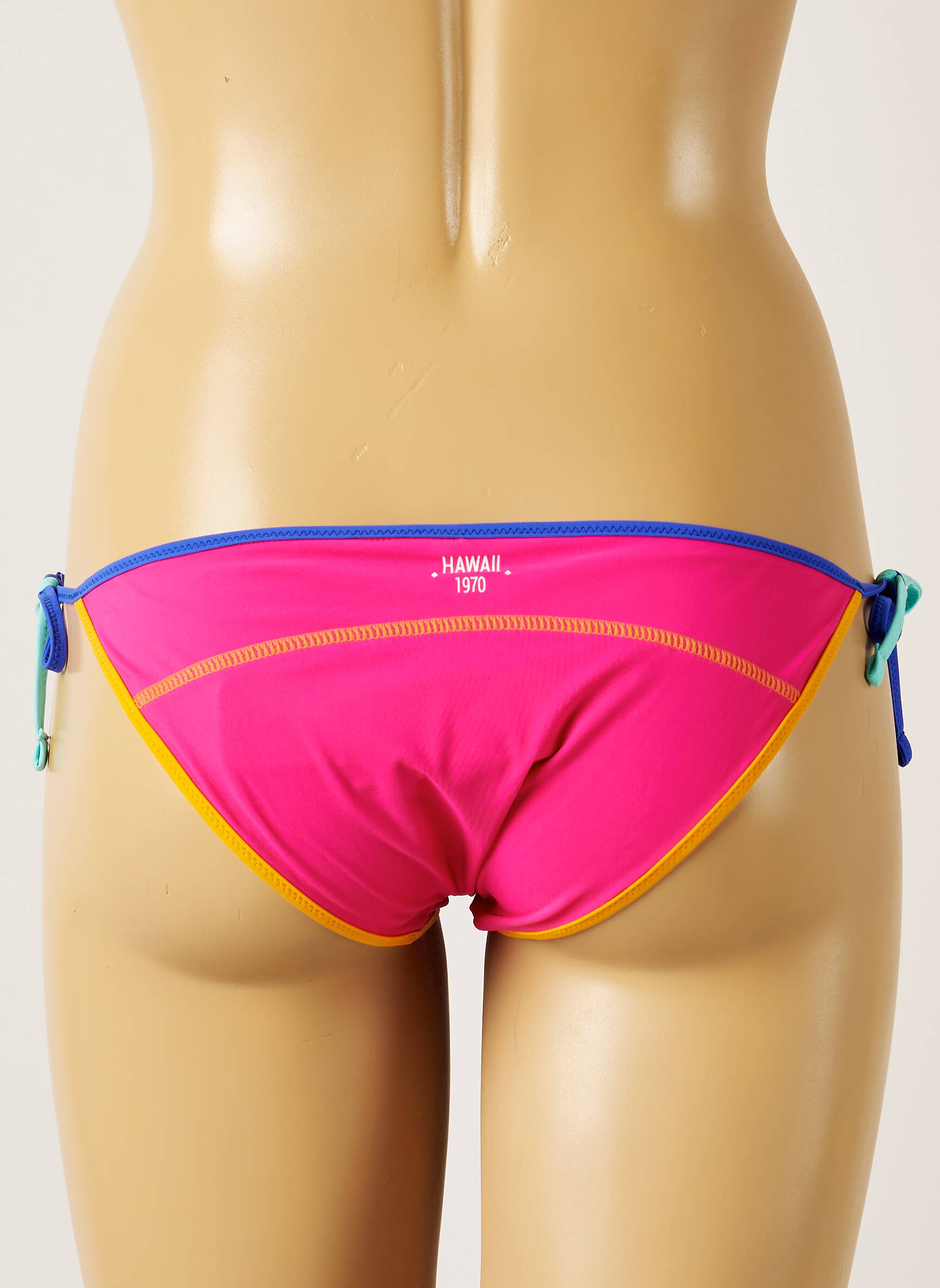 Maudymosi kelnaitės mikropluoštai bikini rožinė BANANA MOON moteris