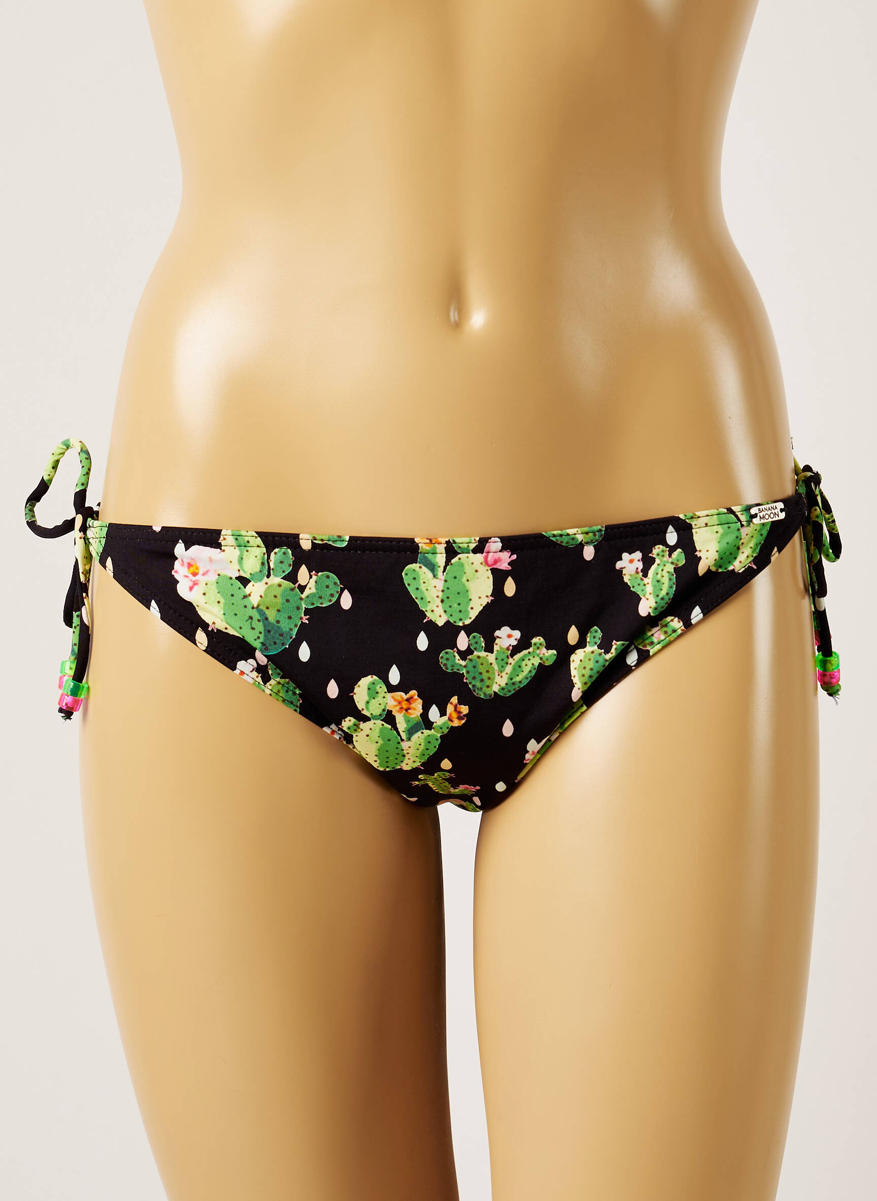 Maudymosi kelnaitės fantazijos raštas bikini žalias BANANA MOON moteris