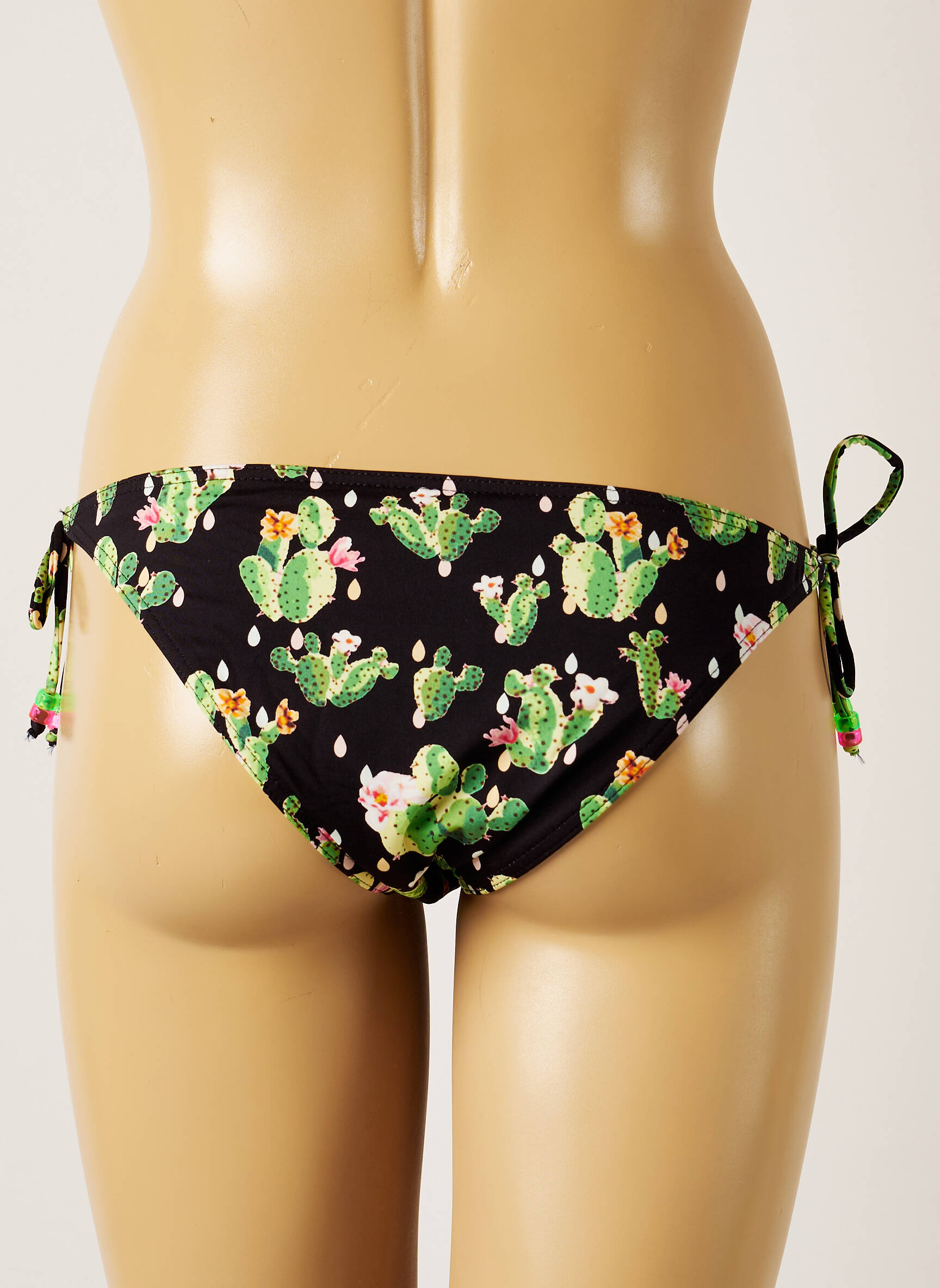 Maudymosi kelnaitės fantazijos raštas bikini žalias BANANA MOON moteris