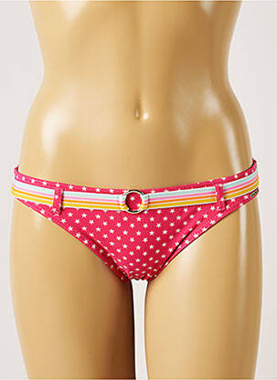Maudymosi kelnaitės satino efektas kelnaitės rožinė BANANA MOON moteris