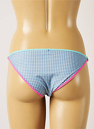 Maudymosi kelnaitės gėlių raštas bikini mėlyna BANANA MOON moteris