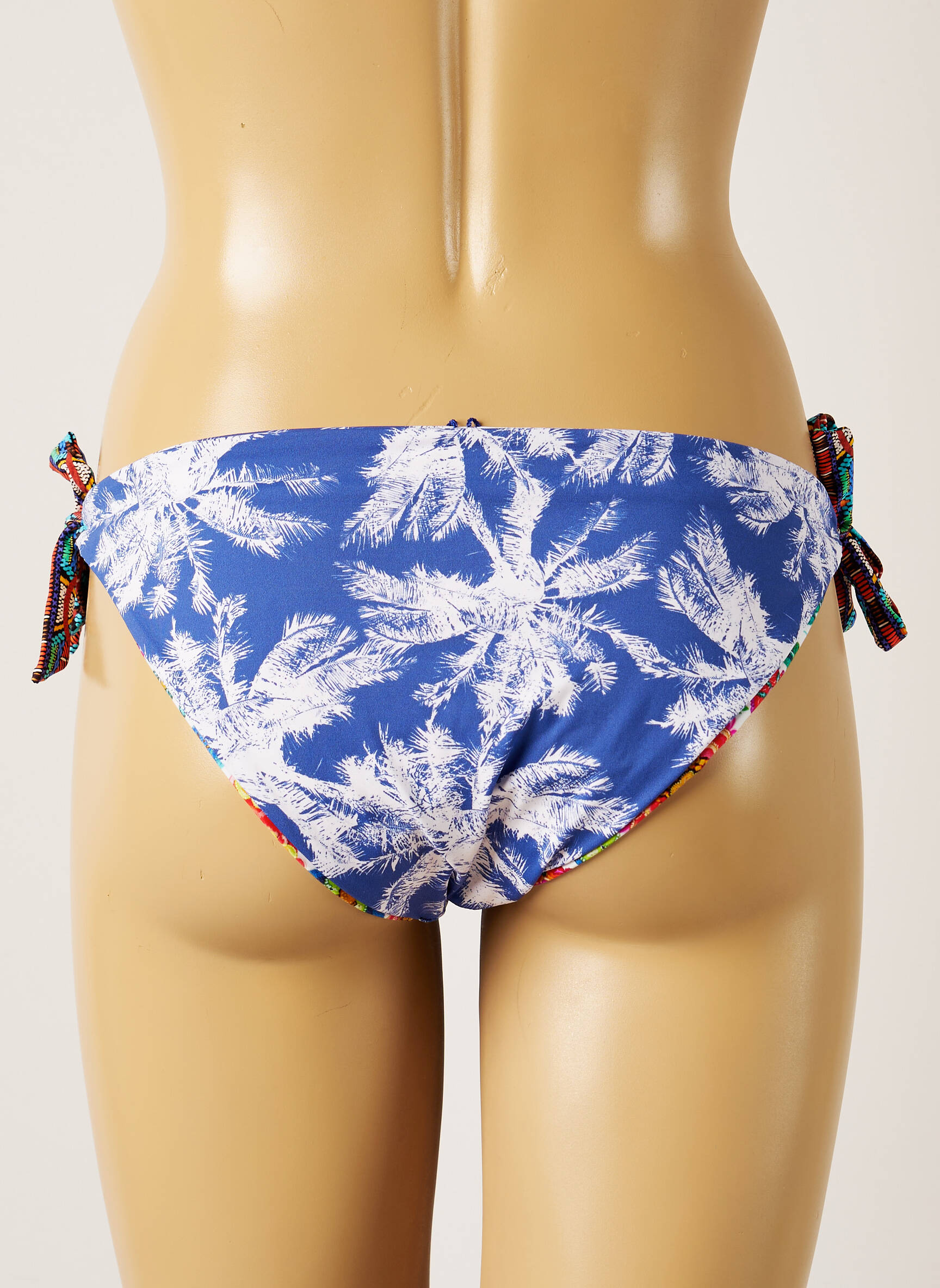 Maudymosi kelnaitės apverčiamas bikini mėlyna BANANA MOON moteris