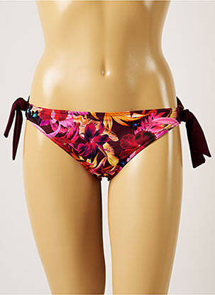 Maudymosi kelnaitės tiesioginis dažymas spausdinimas bikini violetinis BANANA MOON moteris