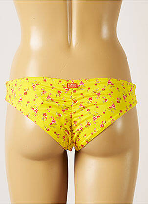 Maudymosi kelnaitės gėlių raštas bikini geltona BANANA MOON moteris