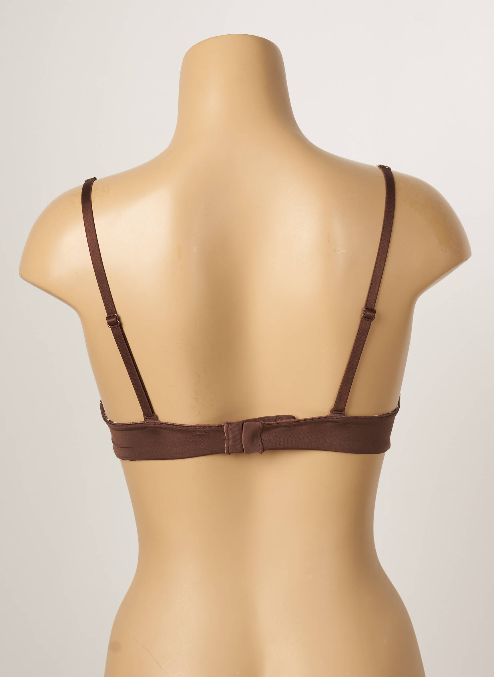 Liemenėlė push-up liemenėlė su aukštu palaikymu push-up liemenėlė su aukštu palaikymu rudas CHANTELLE moteris