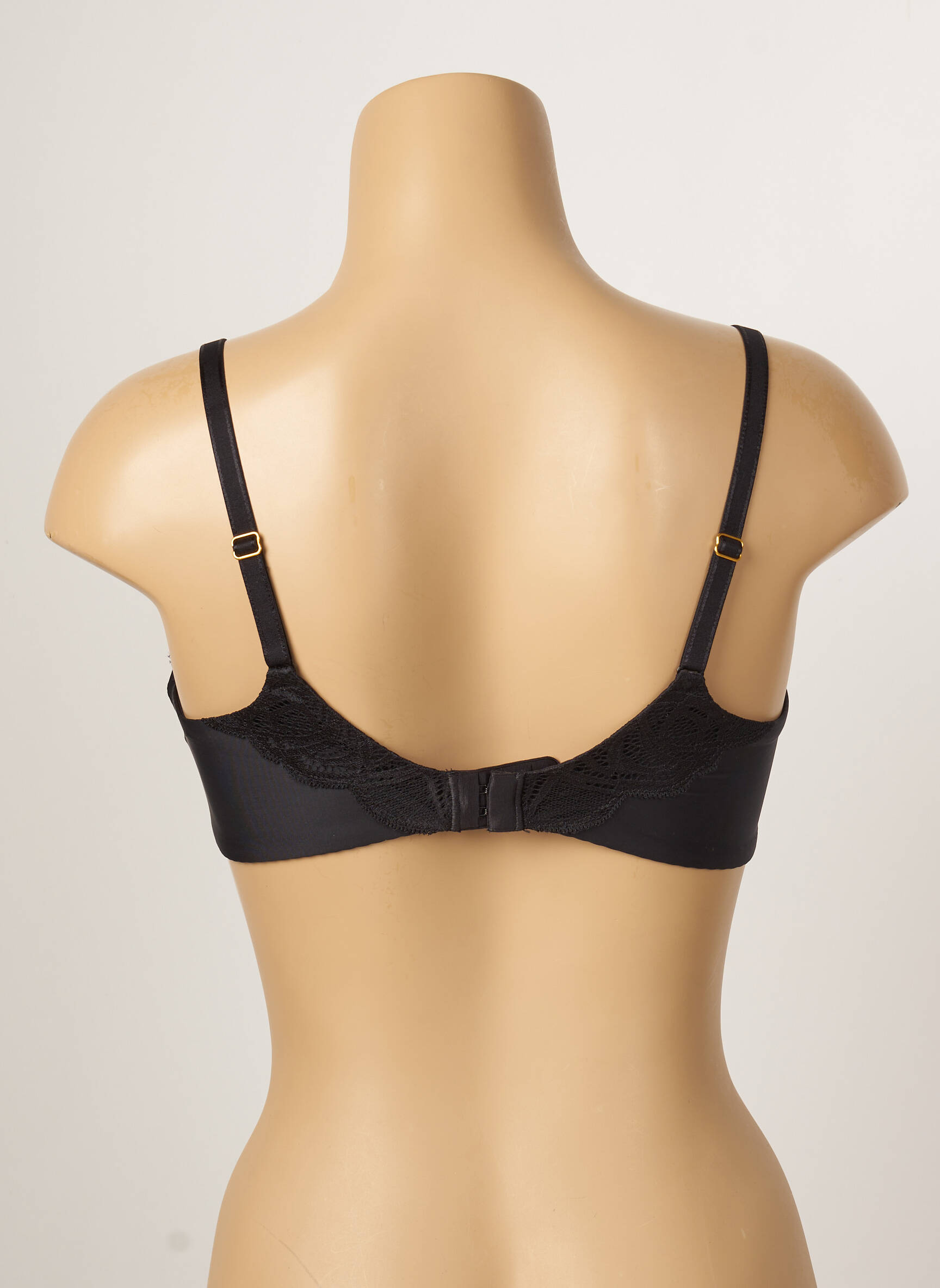 Liemenėlė push-up liemenėlė su aukštu palaikymu push-up liemenėlė su aukštu palaikymu juodas FEMILET moteris