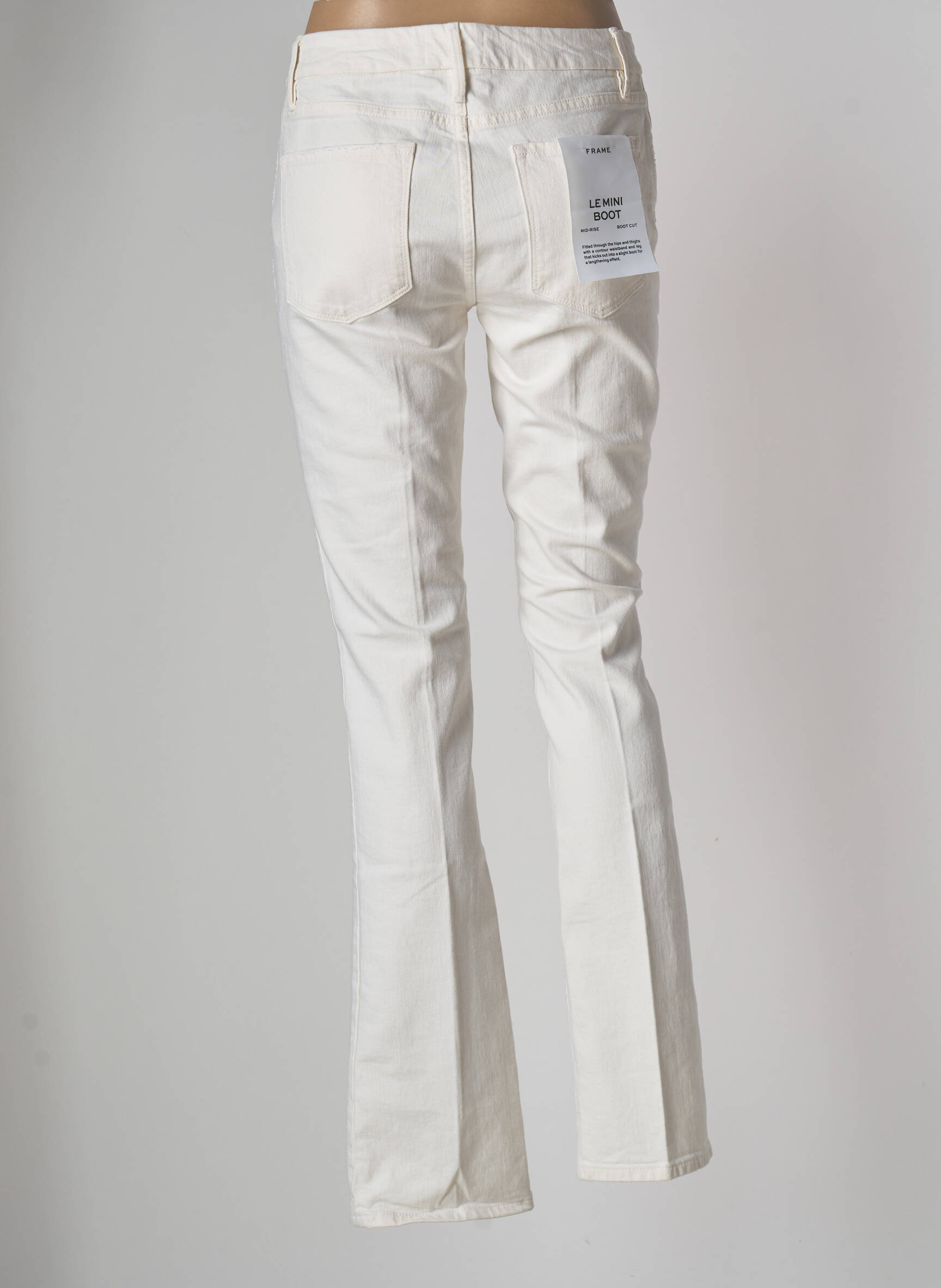 Bootcut džinsai denimo pasirinkimas normala dydis bežinis FRAME moteris