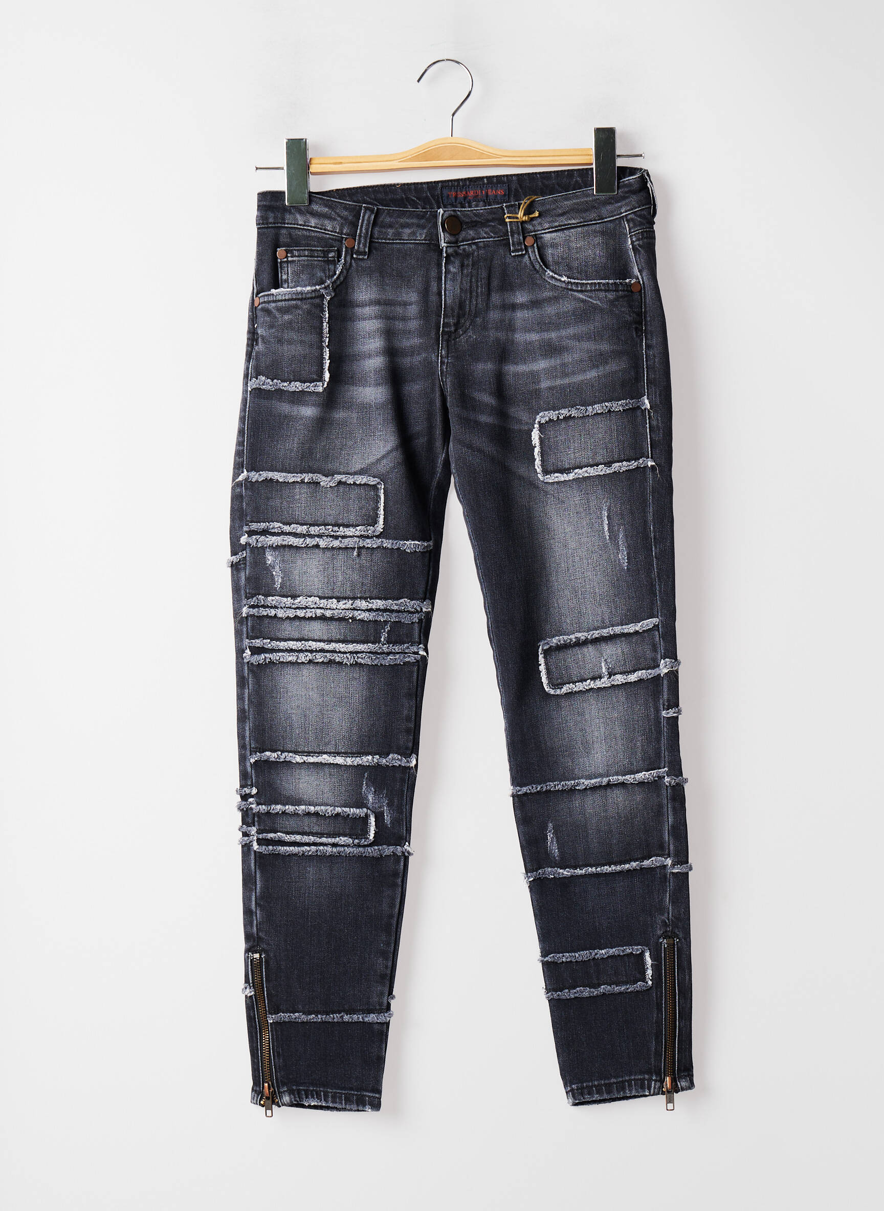 Lieknos džinsai lieknas normala dydis mėlyna TRUSSARDI JEANS moteris