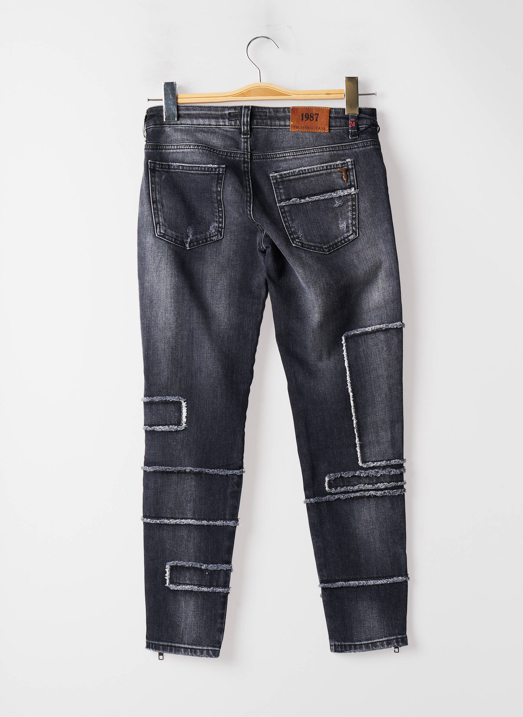 Lieknos džinsai lieknas normala dydis mėlyna TRUSSARDI JEANS moteris