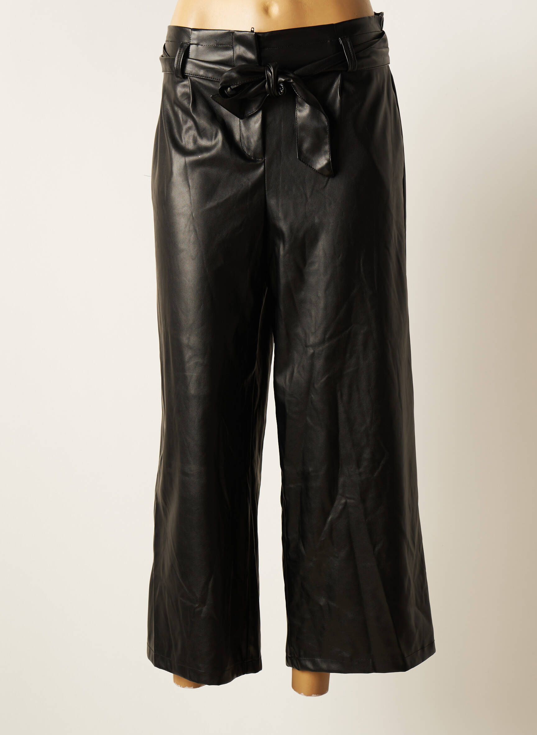 Platus kelnes juodas ASTRID BLACK LABEL moteris