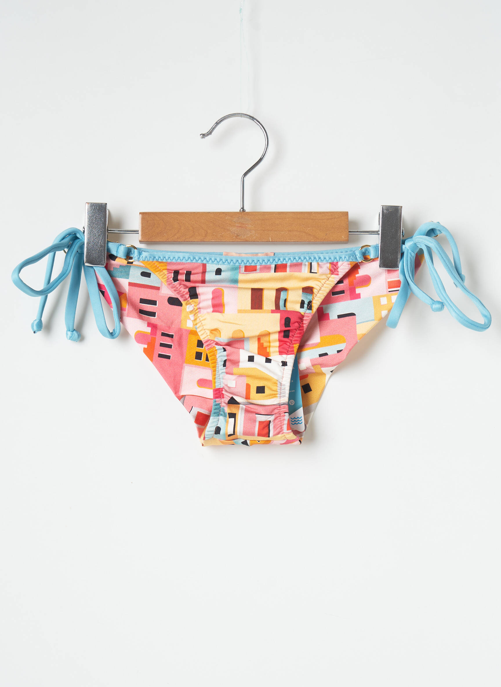 Maudymosi kelnaitės fantazijos raštas bikini rožinė SALINAS moteris