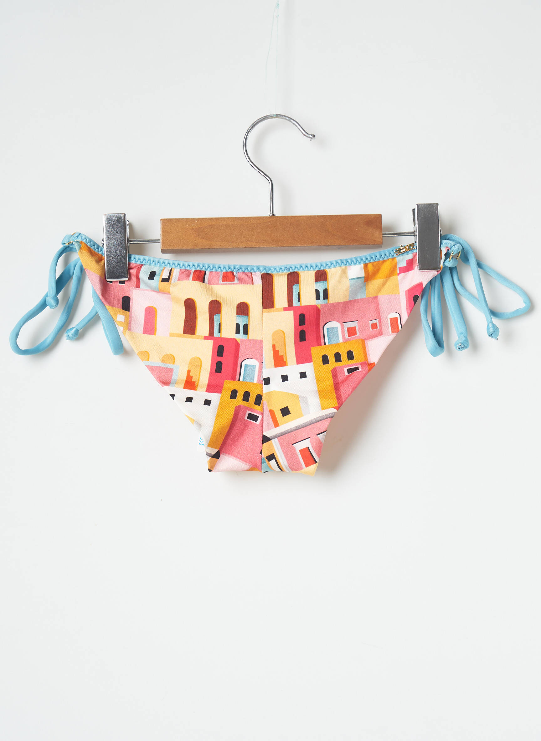 Maudymosi kelnaitės fantazijos raštas bikini rožinė SALINAS moteris