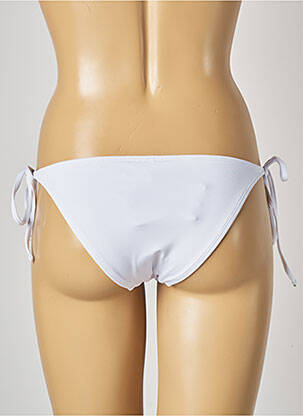 Maudymosi kelnaitės satino audinys bikini baltas MON PETIT BIKINI moteris