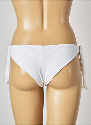 Maudymosi kelnaitės satino audinys bikini baltas MON PETIT BIKINI moteris
