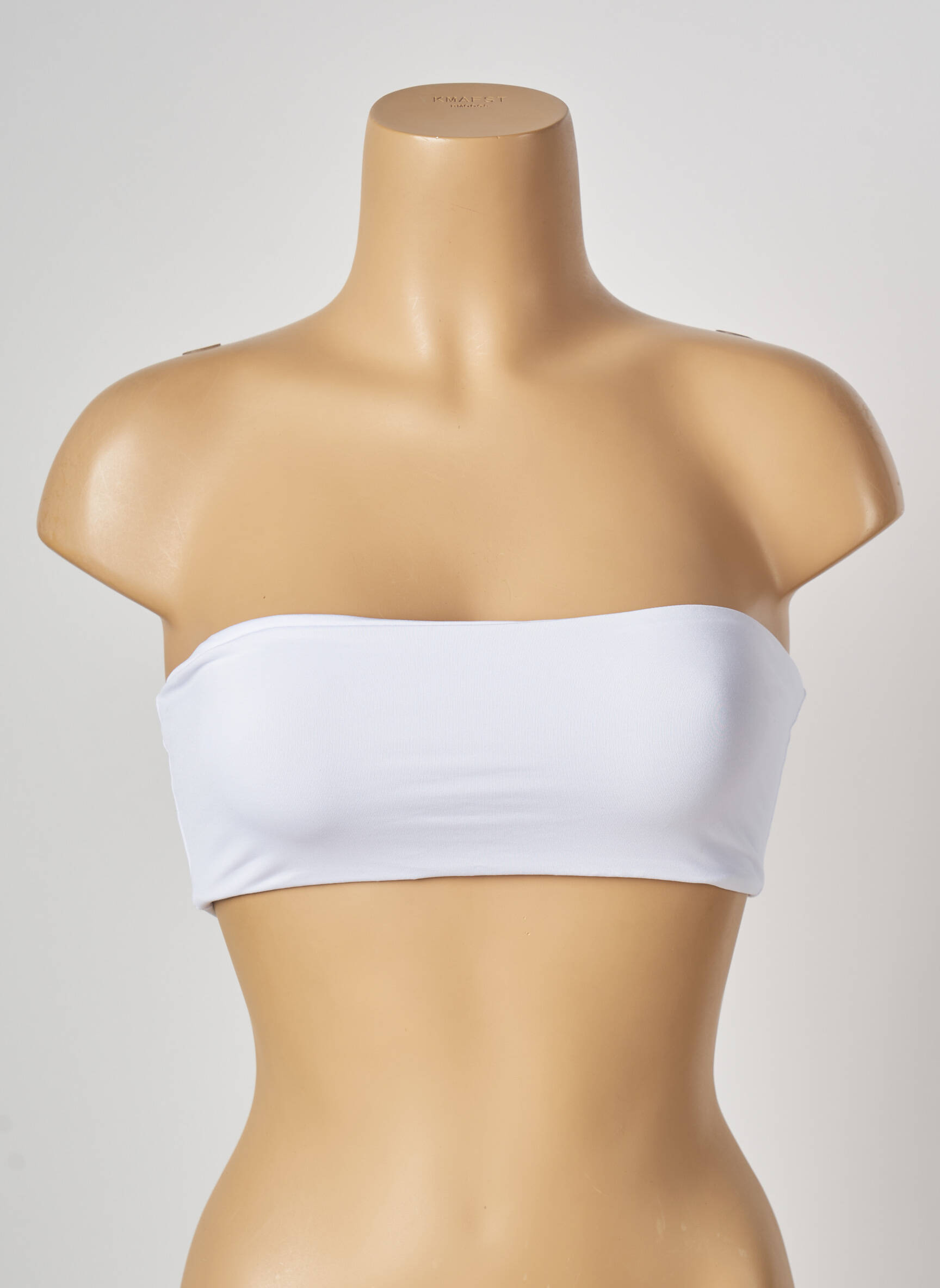 Maudymosi viršūnė tamprumas viršutinė juostelė pilka MON PETIT BIKINI moteris