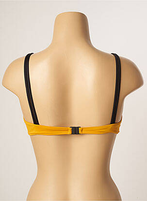 Maudymosi viršūnė tamprumas plaukimo liemenėlės viršus geltona BANANA MOON moteris