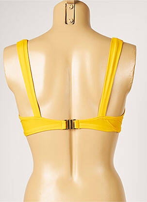 Maudymosi viršūnė tamprumas geltona LIVIA moteris