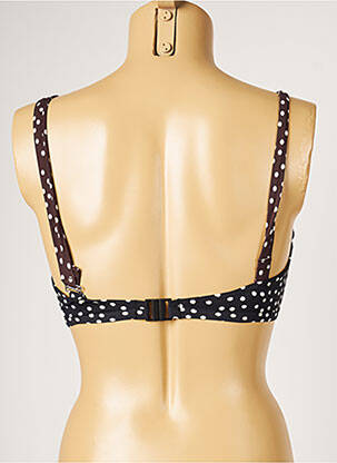 Maudymosi viršūnė tamprumas juodas LIVIA moteris