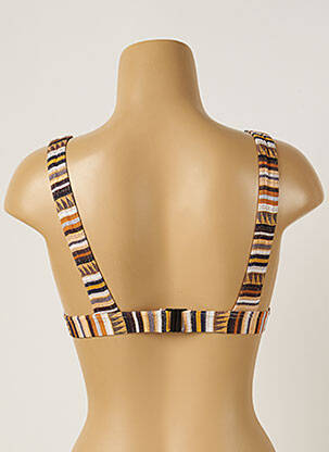 Maudymosi viršūnė tamprumas aukšti trikampiai rudas BANANA MOON moteris