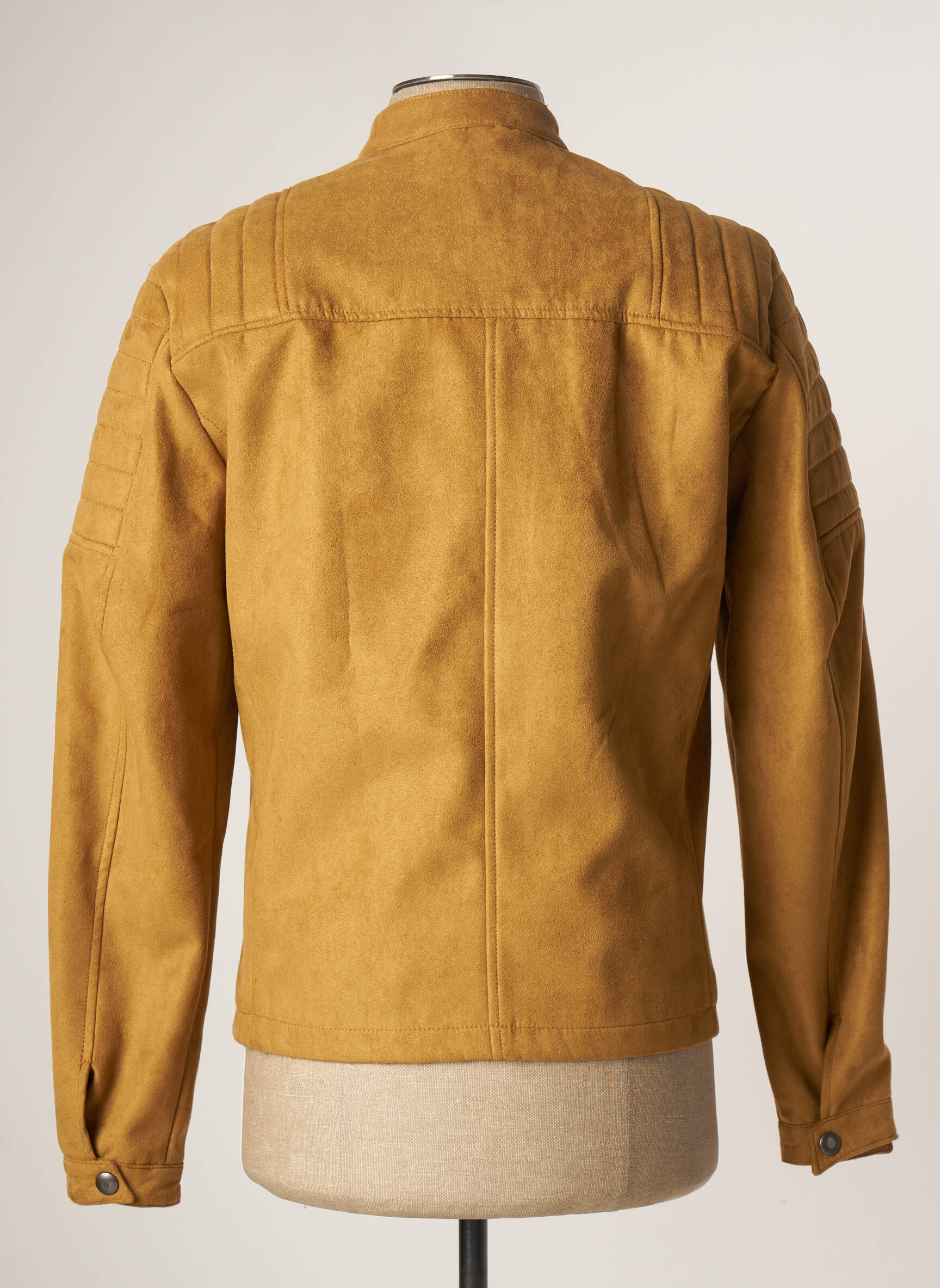 Dirbtinės odos striukė kišenės bežinis JACK & JONES vyras