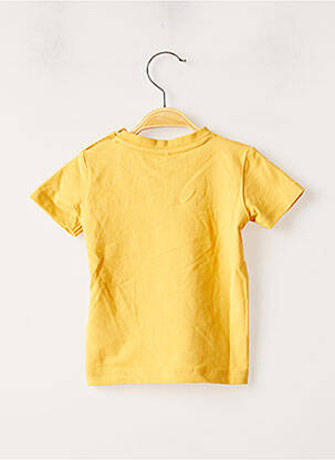 T-marškinys tamprumas trumpas rankovės geltona NAME IT berniukas