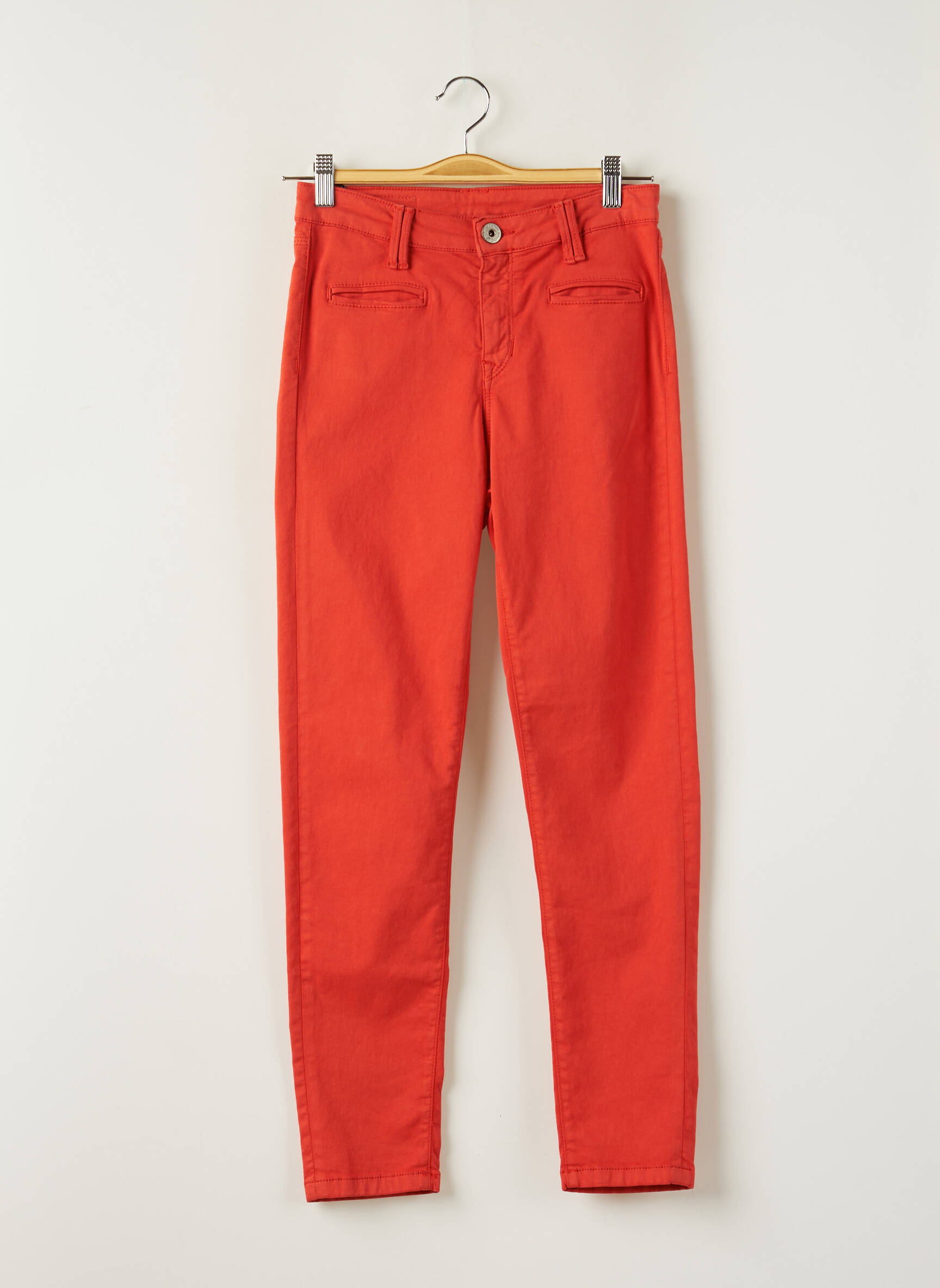 7/8 kelnės tamprumas normala dydis oranžinė DENIM STUDIO moteris