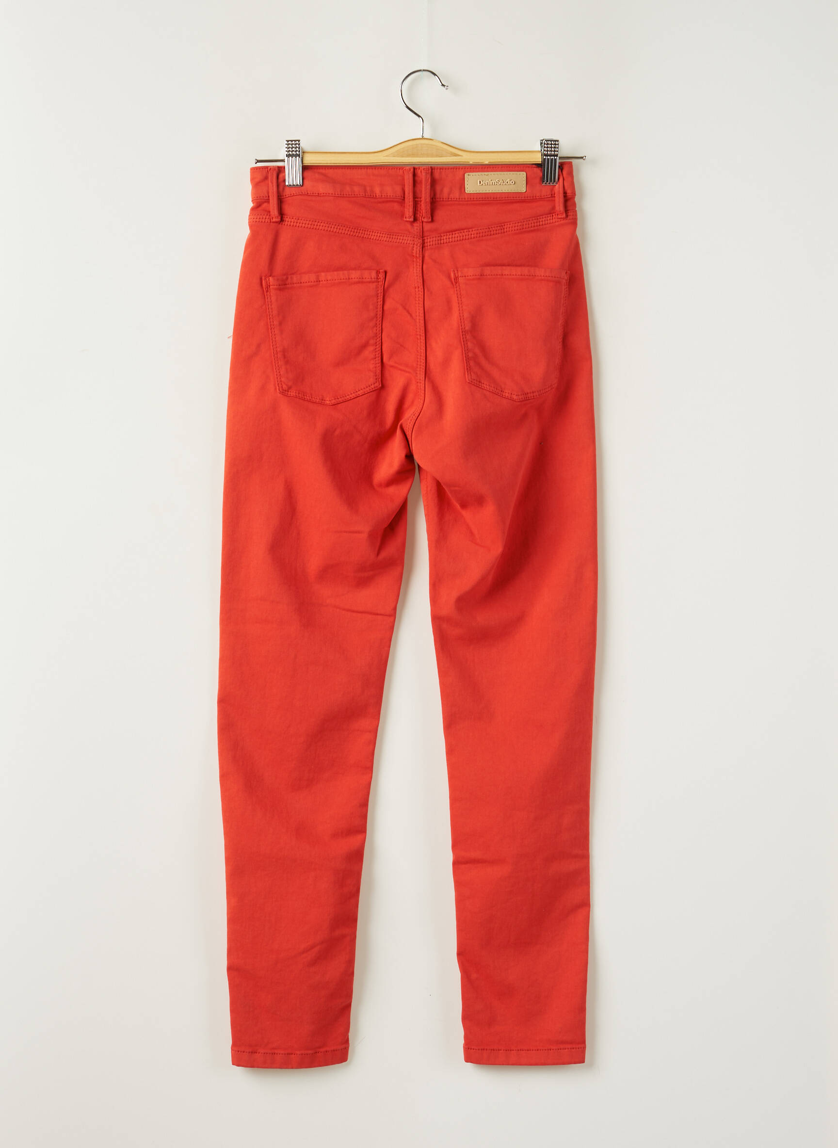 7/8 kelnės tamprumas normala dydis oranžinė DENIM STUDIO moteris