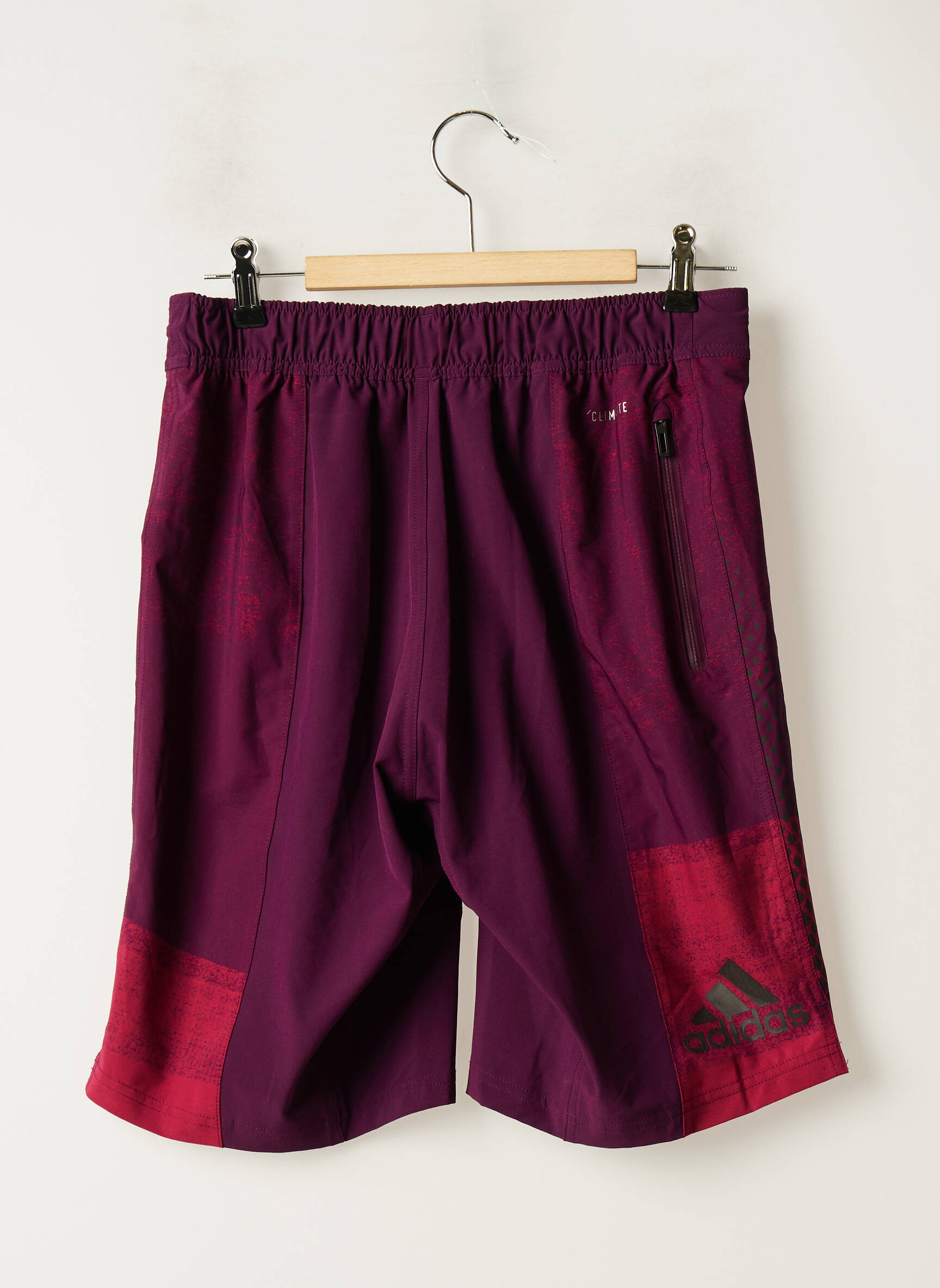 Bermudas tiesi kirpimas normala dydis violetinis ADIDAS moteris