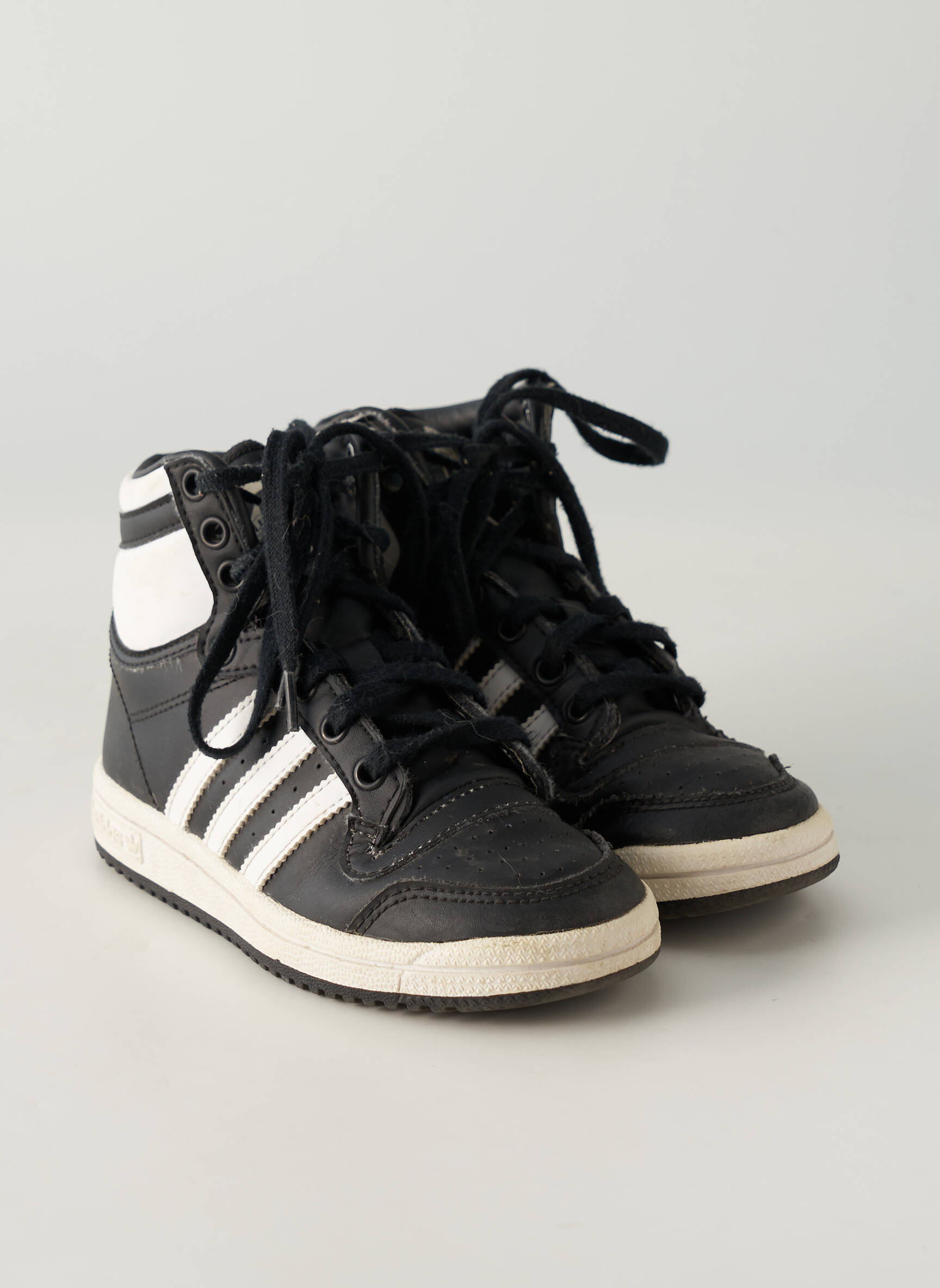 Bėgimo bateliai apvalus mygtukas apvalus mygtukas juodas ADIDAS berniukas