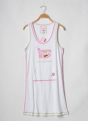 Naktinė suknelė/combinette jersey audinys baltas BANANA MOON moteris