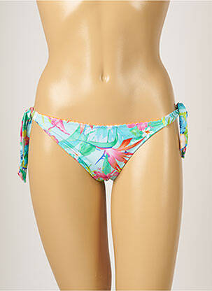 Maudymosi kelnaitės gėlių raštas bikini mėlyna BANANA MOON moteris