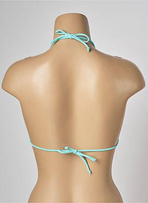 Maudymosi viršūnė užsegimas su raišteliais formuojantis liemenėlė su aukštu palaikymu mėlyna BANANA MOON moteris