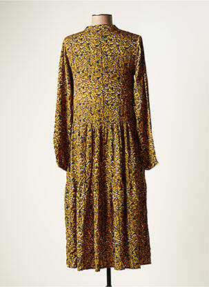 Pusilgių suknelė fantazijos raštas ilgos rankovės žalias LE FABULEUX MARCEL DE BRUXELLES moteris