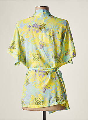 Kimono striukė col v geltona BELLITA moteris