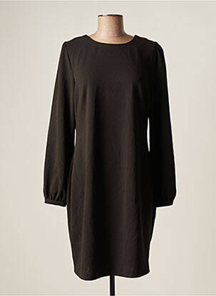 Pusilgių suknelė juodas ASTRID BLACK LABEL moteris