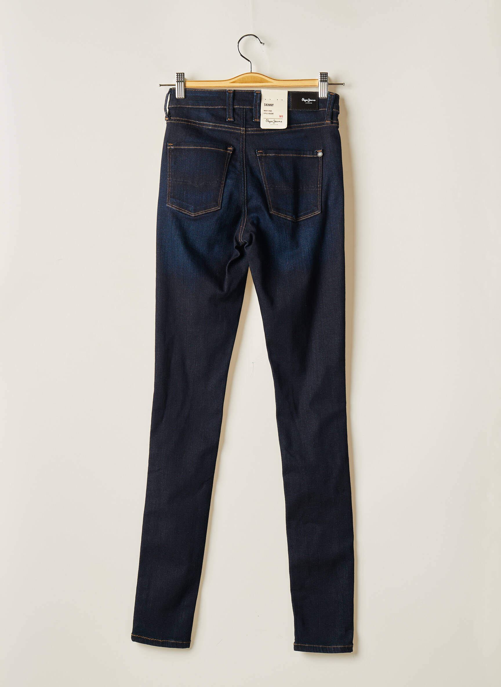 Lieknos džinsai mėlyna PEPE JEANS moteris