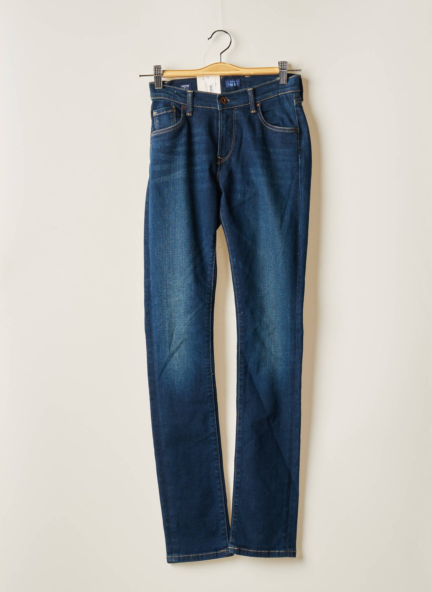 Lieknos džinsai mėlyna PEPE JEANS moteris