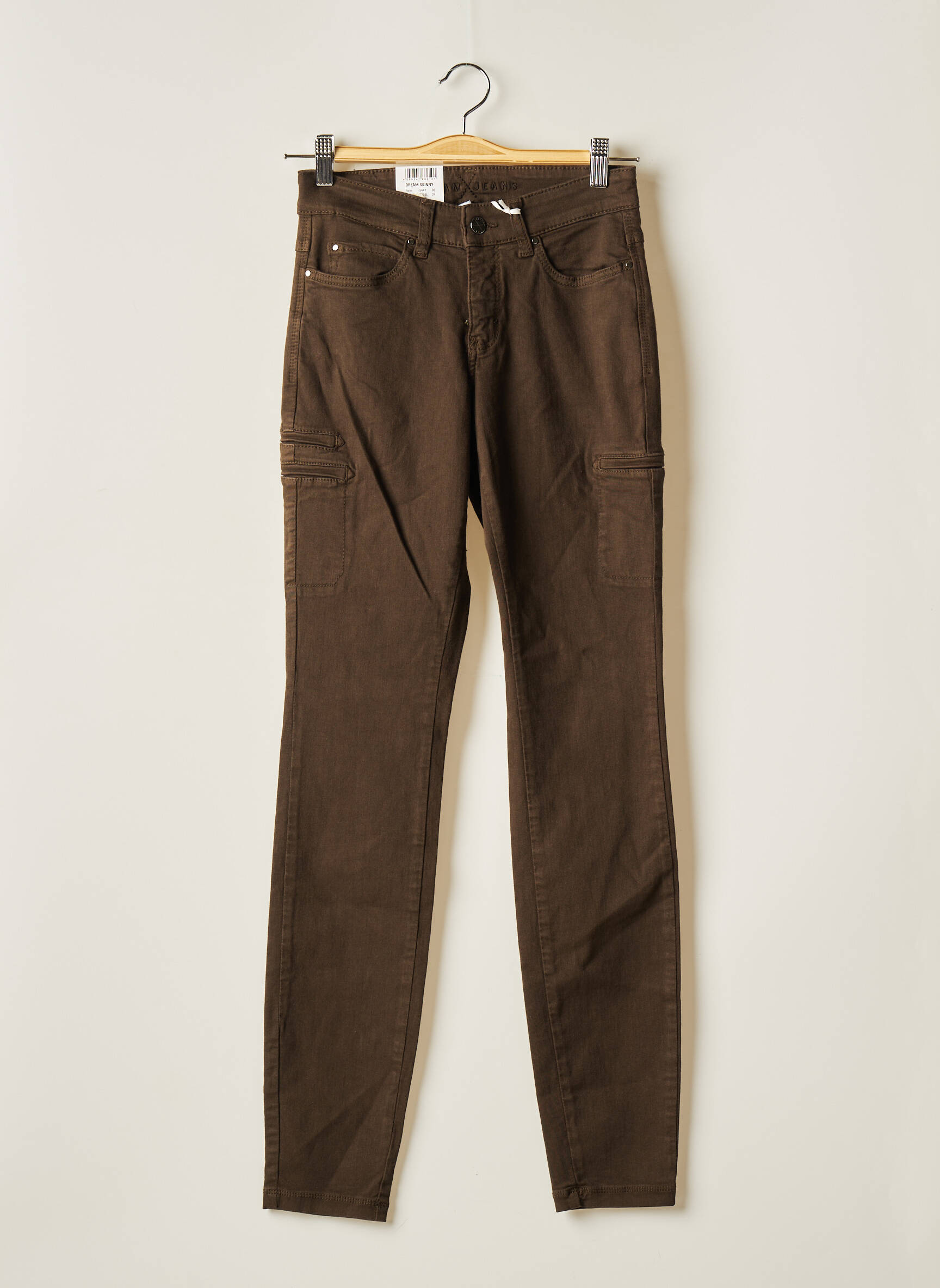 Lieknos džinsai žalias DREAM JEANS BY MAC moteris