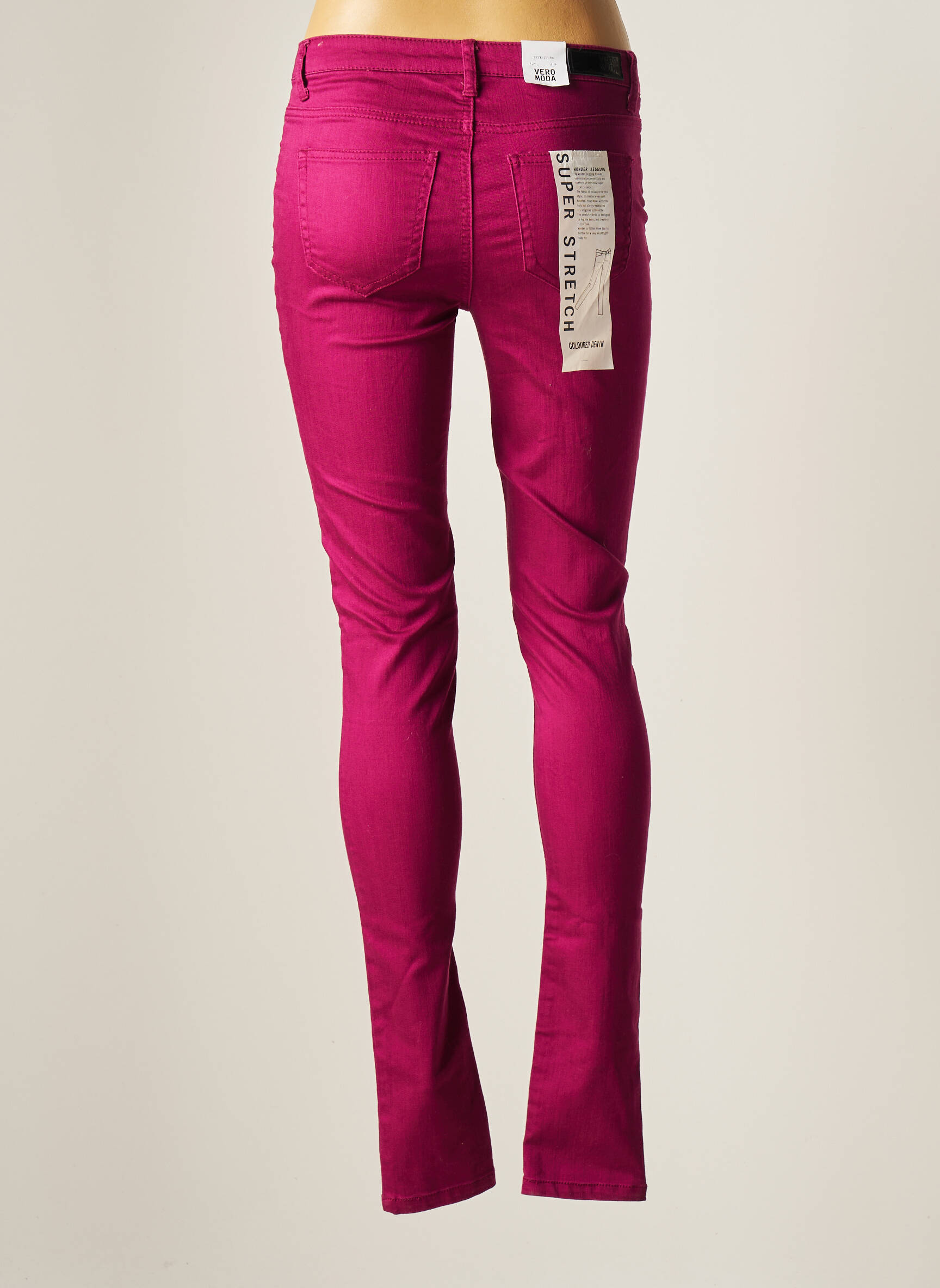 Lieknos kelnės violetinis VERO MODA moteris