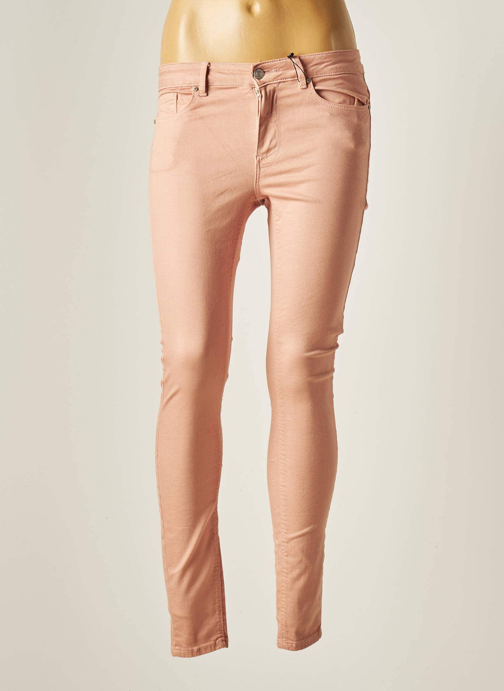 Lieknos kelnės rožinė VERO MODA moteris