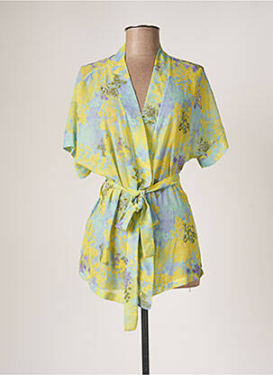 Kimono striukė geltona BELLITA moteris