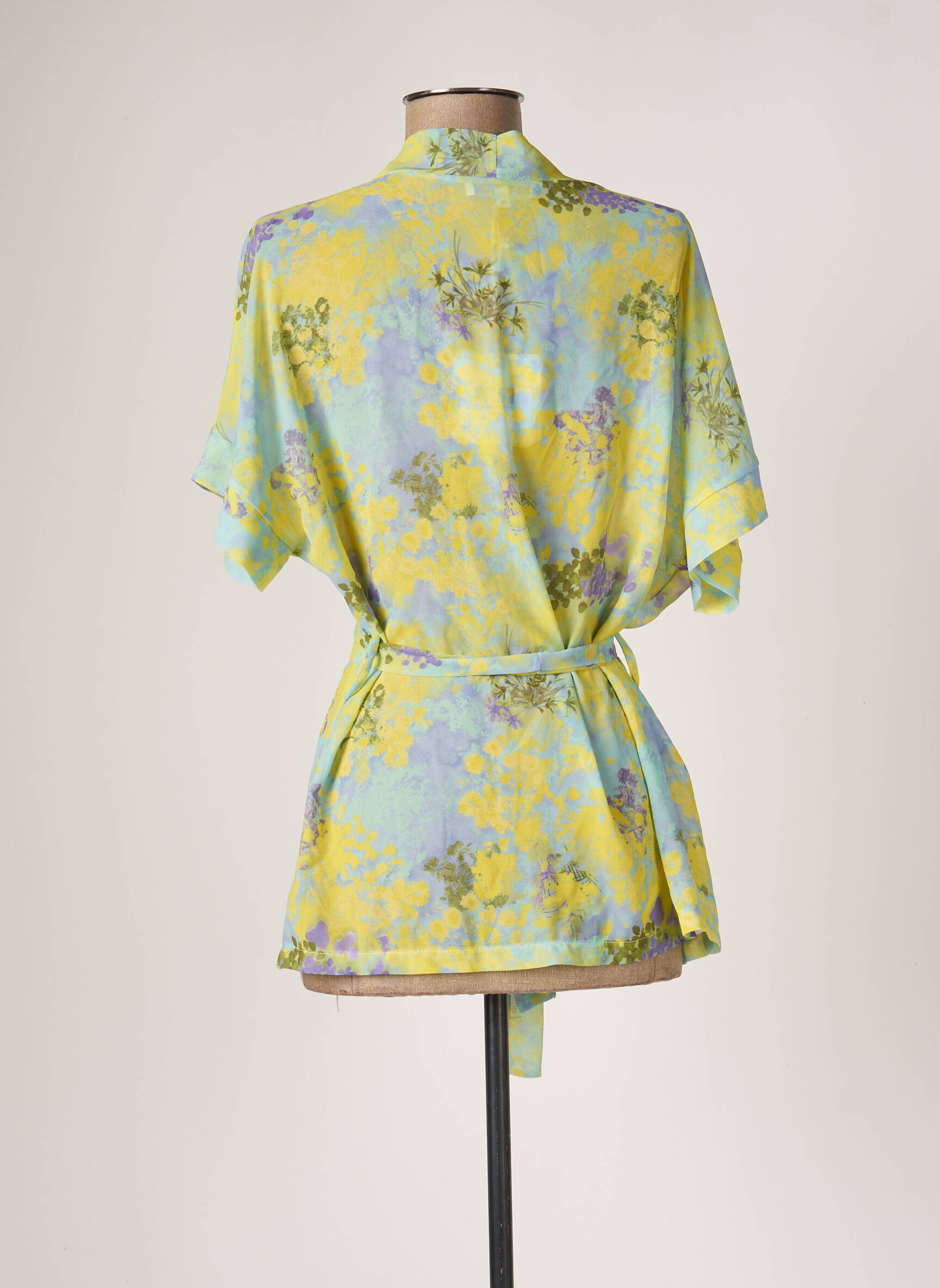 Kimono striukė geltona BELLITA moteris