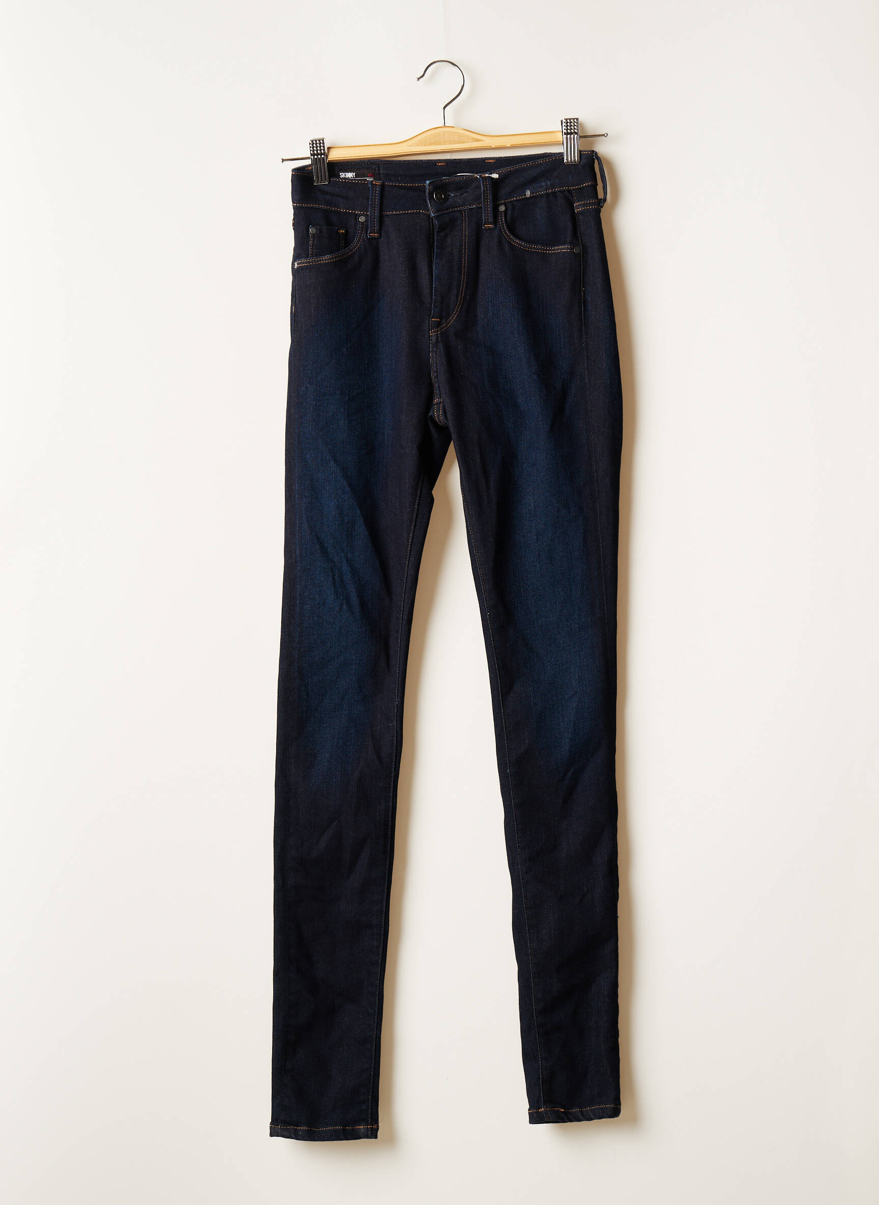 Lieknos džinsai mėlyna PEPE JEANS moteris
