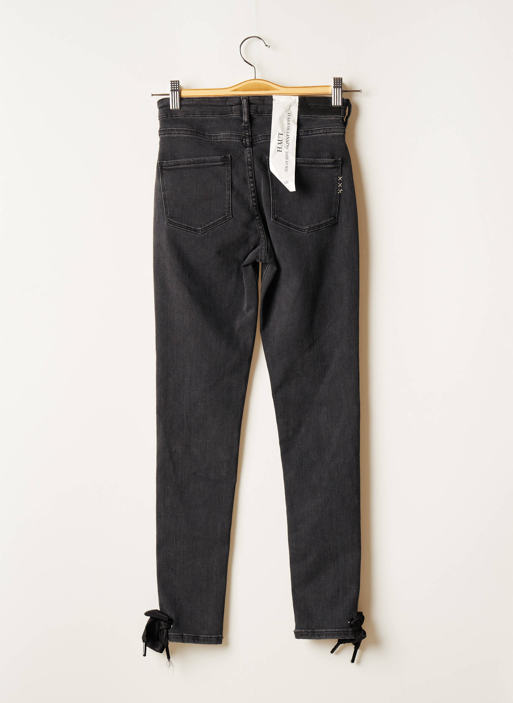 Lieknos džinsai pilka SCOTCH & SODA moteris