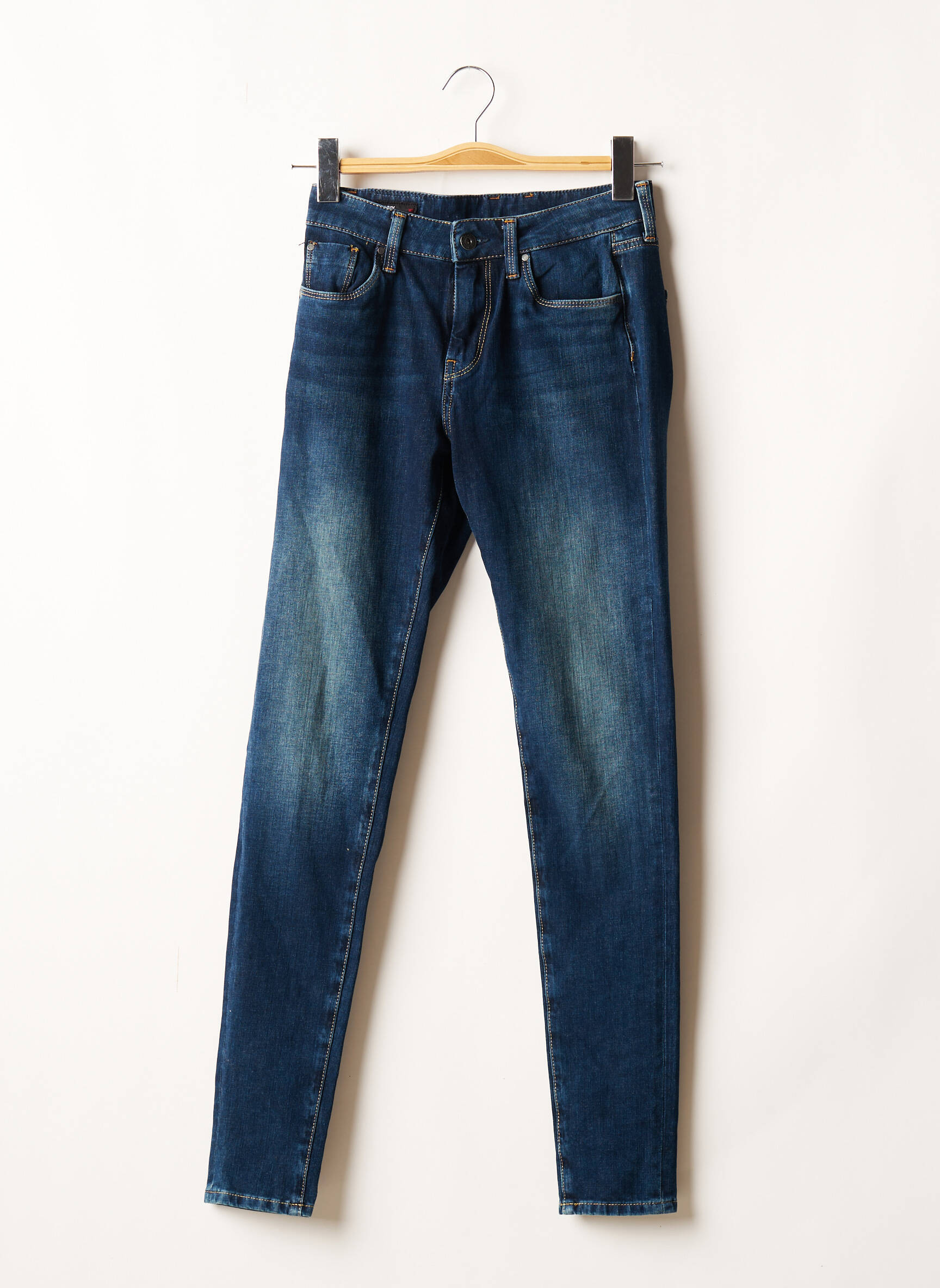 Lieknos džinsai mėlyna PEPE JEANS moteris